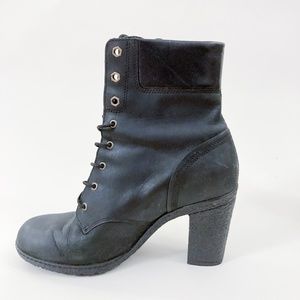 Cute Timberland Glancy 6-inch boots with heels